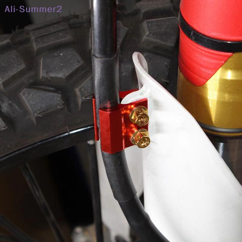 {Summer2} Motorcycle Front Brake Line Holder Hose Clamp Replacement For CR125/250 CRF250R/250X CRF450R/450X/450R