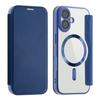For iPhone 17 Case Compatible with MagSafe RFID Blocking Leather Phone Cover