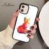 Urocze kreskówkowe zwierzątko Czerwone etui foArt na telefon dla iPhone 11 12 13 14 Pro Max mini XR XS SE 2020 7 8 Plus Galaxy S21 S22 Pokrowiec skorupa