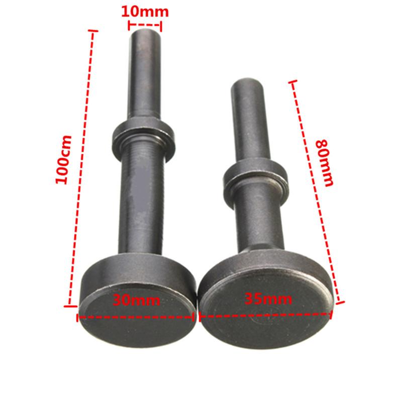 1pc 80mm/100mm Pneumatic Hammer Bit Shovel Hammer Air Hammer Bit Steel Universal Pneumatic Drifts Extended For Car Repair Tool nero