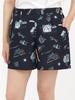 The North Face Aloha Vented UV TNF Botanical Größe L Shorts, Damen, Leichtgewicht, Wasserabweisend, Schutz, Grün,