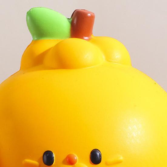 Cute Slow-Rising Squeeze Toy Soft PU Fidget for Stress Relief Realistic Fruit-Shaped Decompression Gadget for Kids Adults