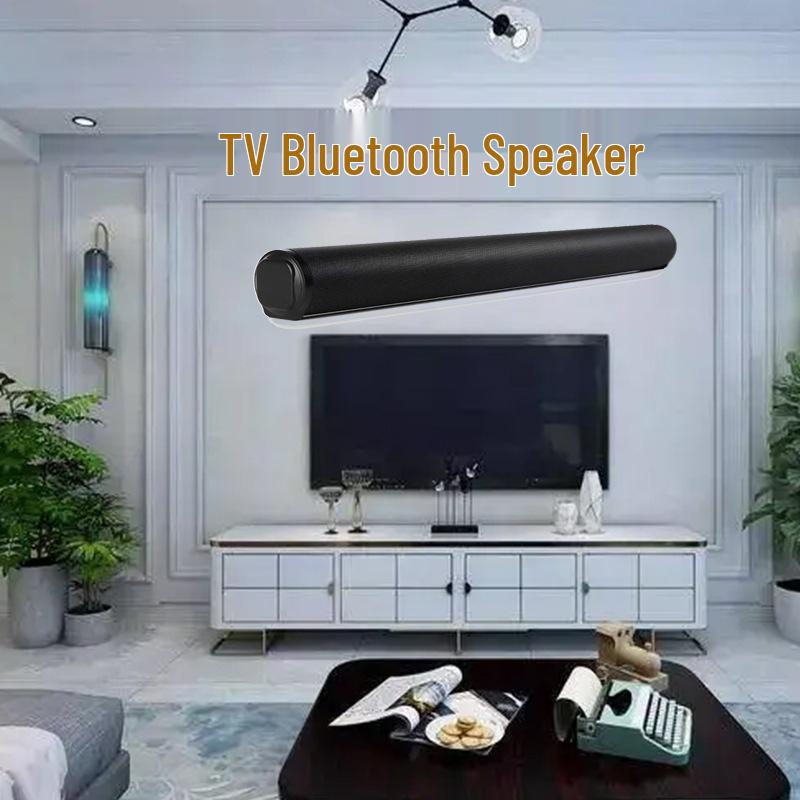 BS-10 Wireless Bluetooth Speaker & Long TV Soundbar, Compatible with Computer & Projector.