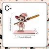 Cute Ghost Style Wooden Toilet Paper Holder Freestanding Toilet Roll Stand  Home Bathroom Use