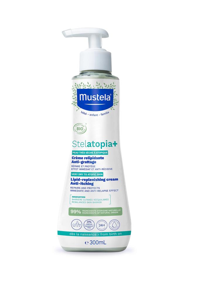 Mustela Stelatopia Lipid-Replenishing Cream, 300ml