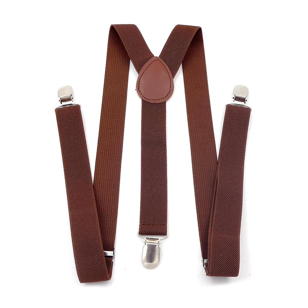Clip-on Adult Y Shape Suspenders for Shirt Men Woman Suspender Support Elastic Adjustable Trousers Clothing Accessories