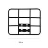 Food Delivery Box Rack Rear Grille 80kg Loading Seamless Steel Tube Universal for Motorcycle Electric Bicycle