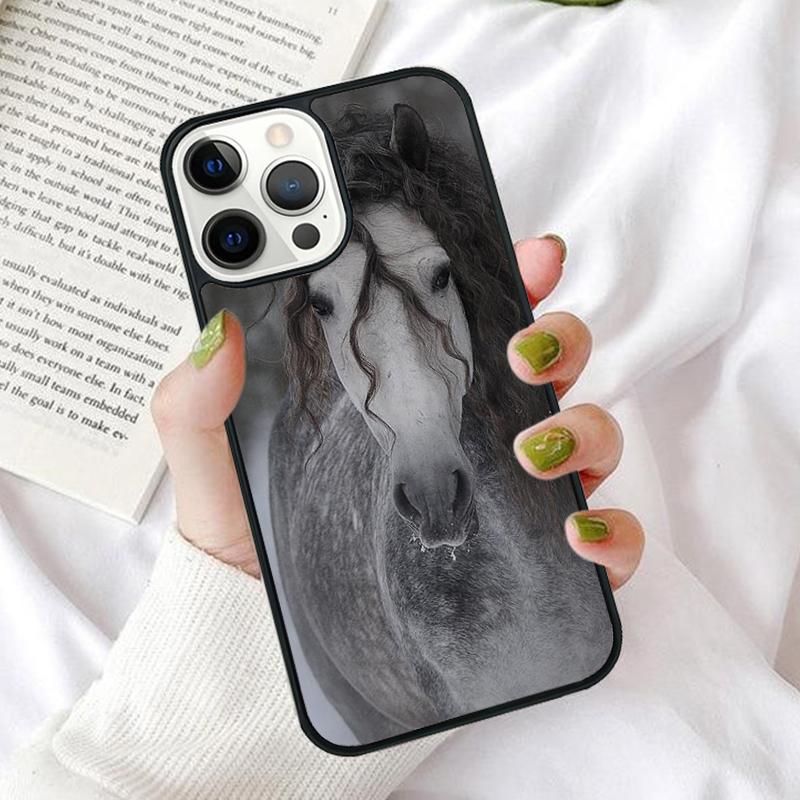 HORSE BEAUTIFUL Phone Case Cover for iPhone 17 Air 16 16e 12 11 13 14 15 Pro Max for Apple Plus Coque