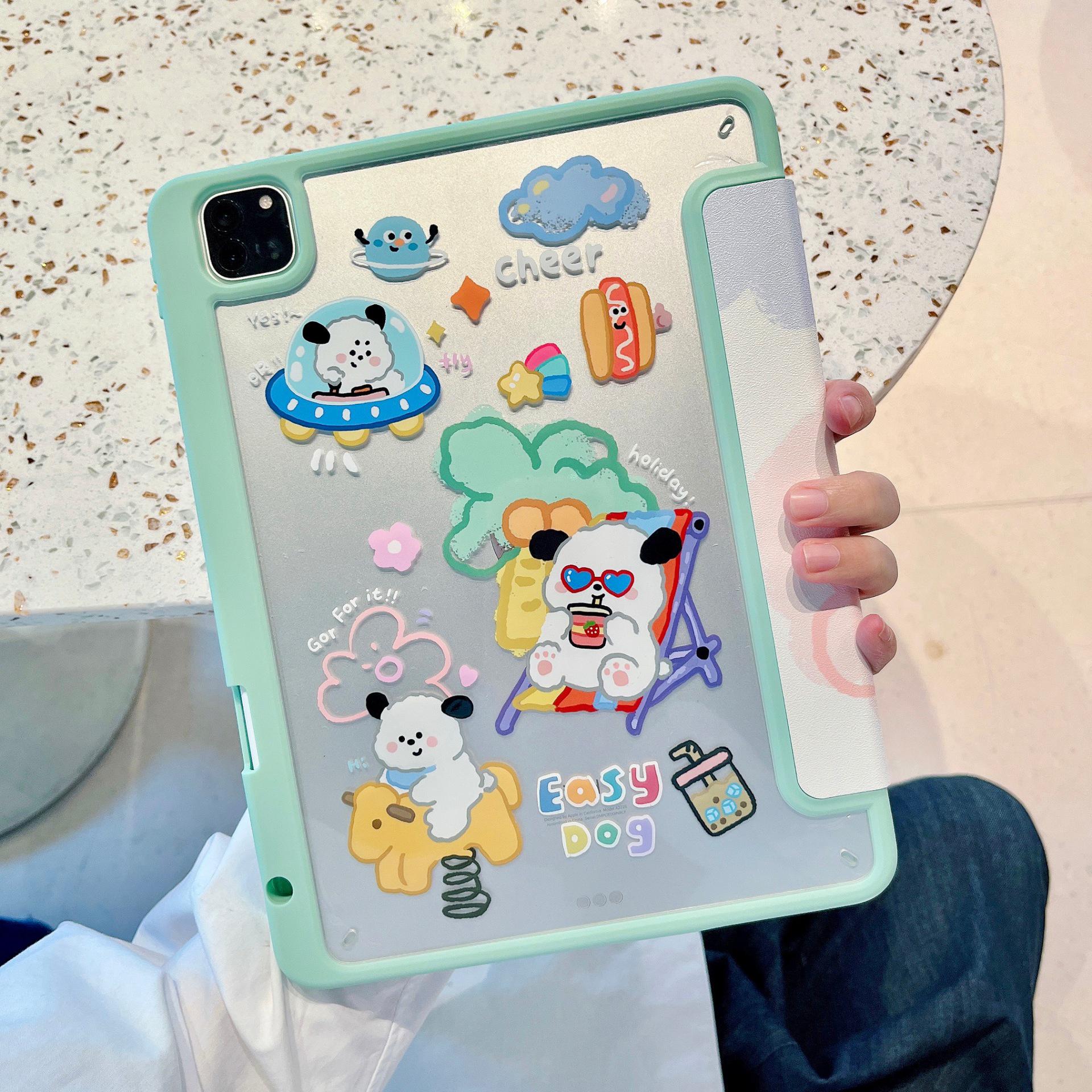 

iPad Mini 6 Three-Fold Acrylic Case for iPad2025 (10th Gen) - Perfect for Travel iPad mini 6/7 (8.3-inch)