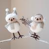 Cute Christmas Tree Pendant Ornaments Xmas Tree Decor Trendy Little Bird Doll  Party Decoration