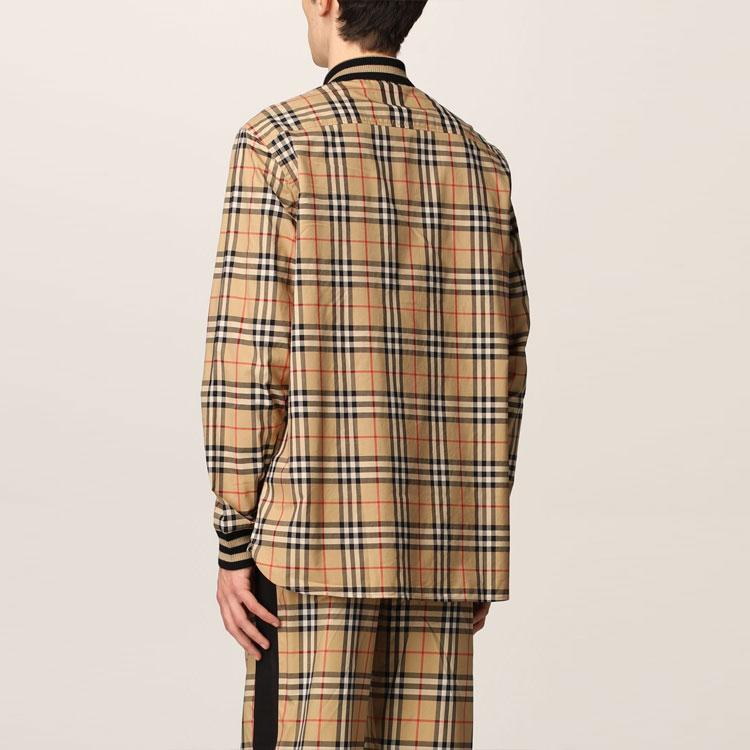 Burberry SS22 Vintage Check Cotton Poplin Shirt 80501311
