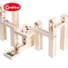 Hot Onshine Kids' DIY Wooden Marble Track Building Set