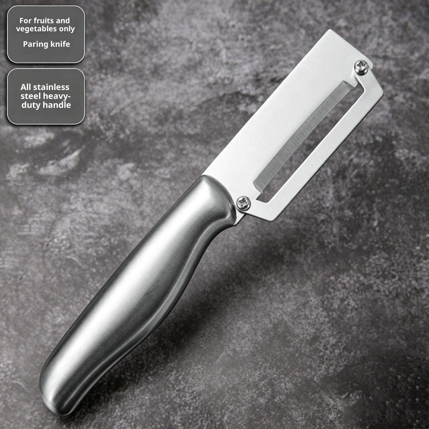 Multifunctional 3-in-1 Stainless Steel Peeler Vegetable & Fruit Slicer Shredder Versatile Kitchen Tool For Peeling Shredding