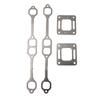 Exhaust Gasket Manifold Block To Manifold Gaskets For Mercruiser 5.0 And 5.7 Engines 1980 To 2002 With Center Rise Manifolding