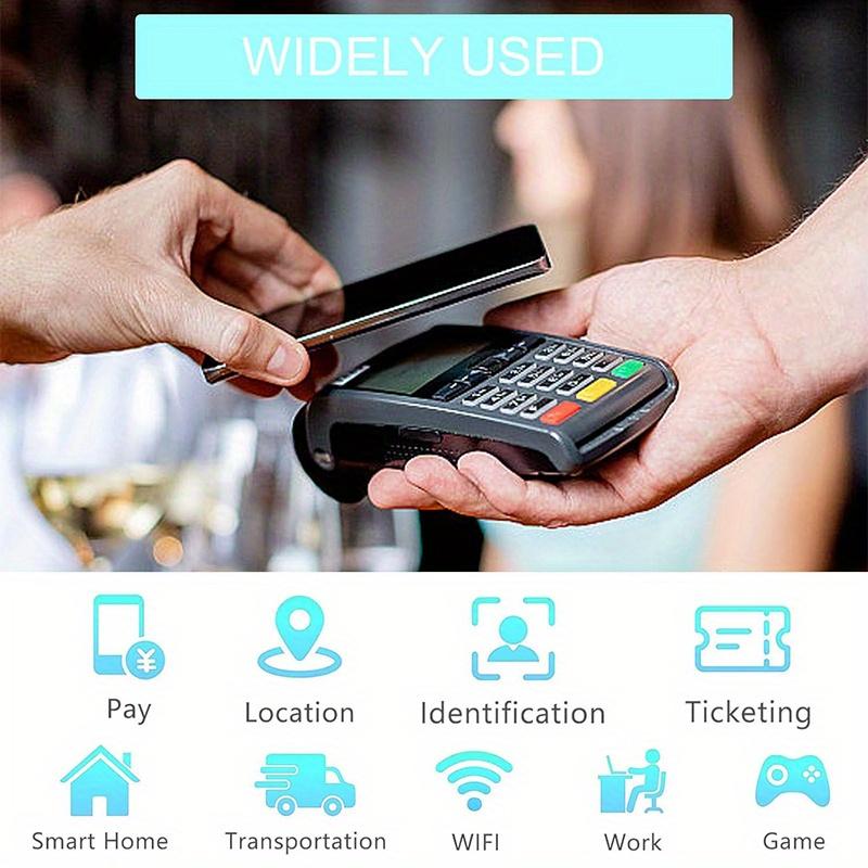 10/20 szt. Naklejki z tagami NFC Ntag213/215 Przepisywalne Programowalne 144/504 Bajty Pamięci Bez Baterii dla Wszystkich Akcesoriów do Smartfonów NFC