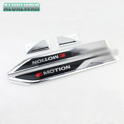 for Volkswagen VW Teramont Atlas 2017 To 2024 Original Chrome ABS 4MOTION Emblem 3D Sticker Car Styling Refitting Accessories
