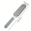 1PC Reusable Dust Brush, Double-Sided Pet Hair Remover, Manual Static Electricity Brush for Cats, Clothes, Sofas, Furniture,