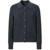 JUZUI Elegant Beaded Collar Wool Knit Sweater