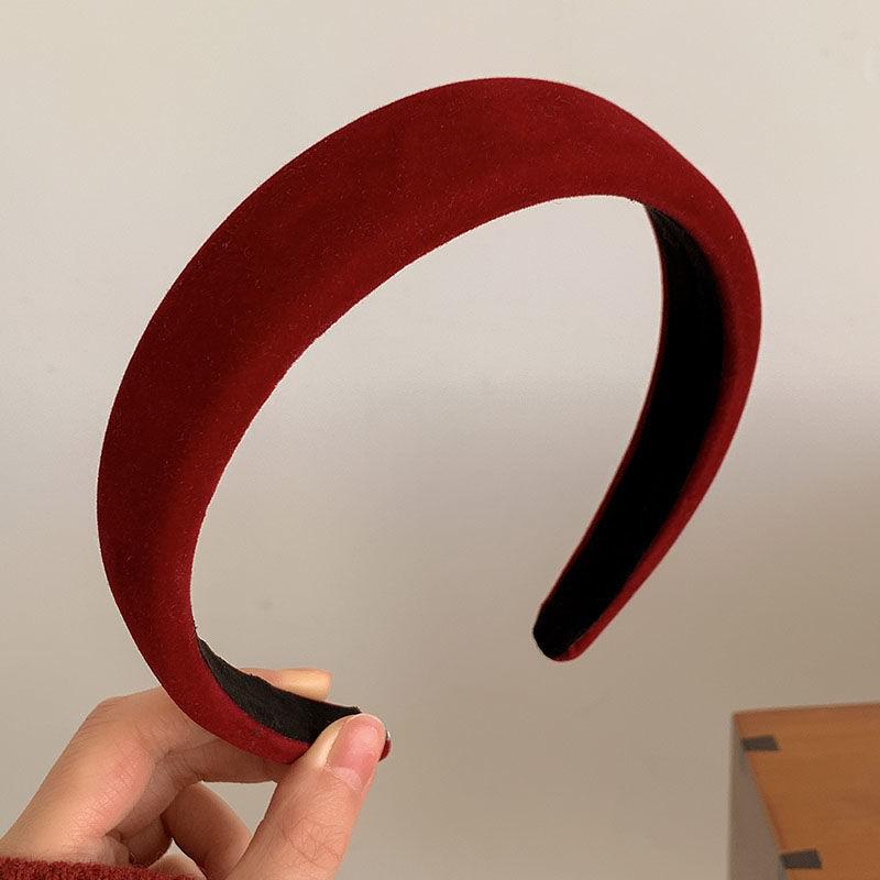 Red Series Hair Accessories: Multi-Style BB Clips & Festive Hairband for Women