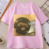 Vintage Funny Gamer Cat T Shirt Tactical Kitty Joke Tee Cool Cat Short Sleeve Round Neck Tshirt Streetwear Loose Clothes Tops