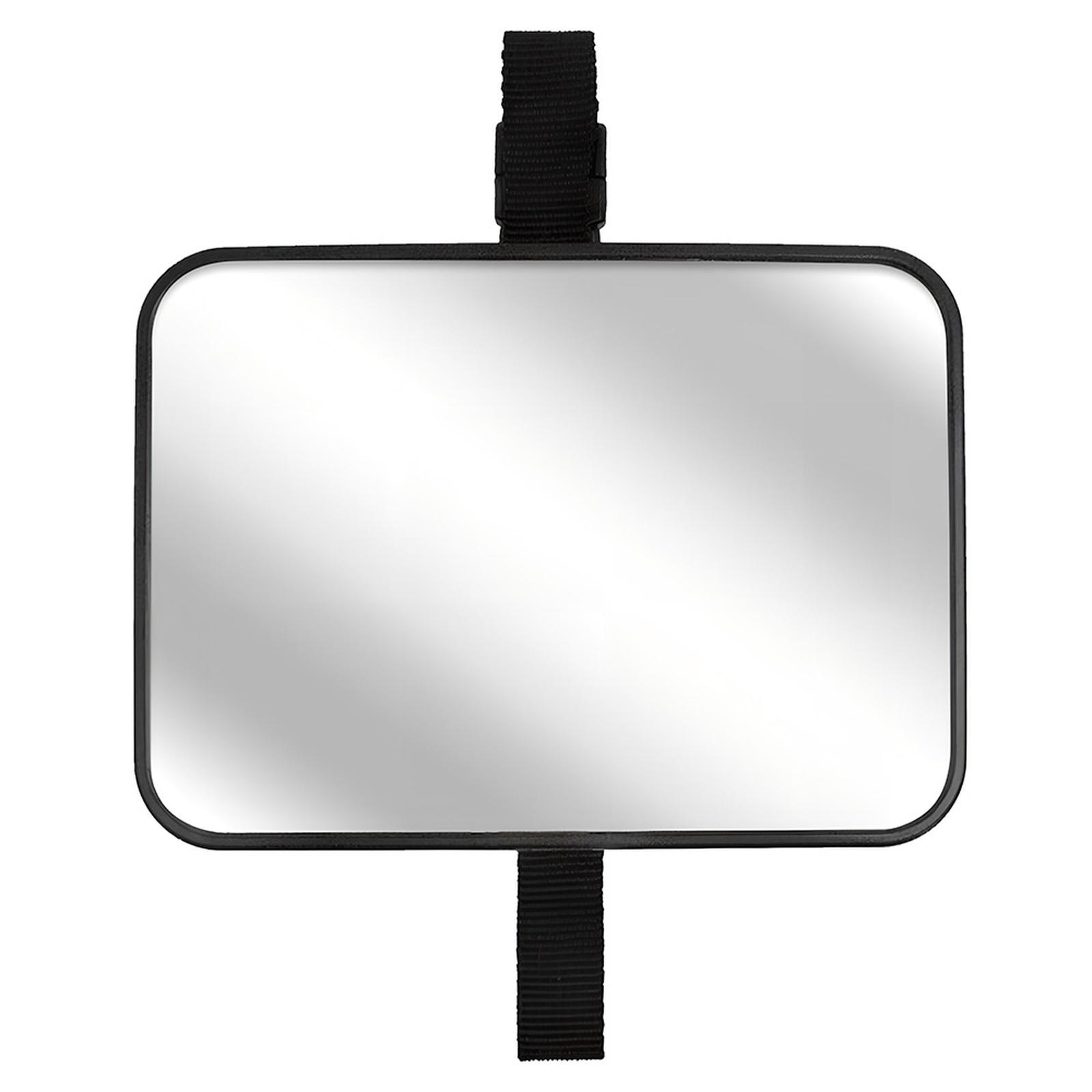 

Baby Car Mirror for Rear Facing Infant with Wide View, Shatterproof, Adjustable, Safety and Stable, Crash Tested and Certified (Black) one size чорний