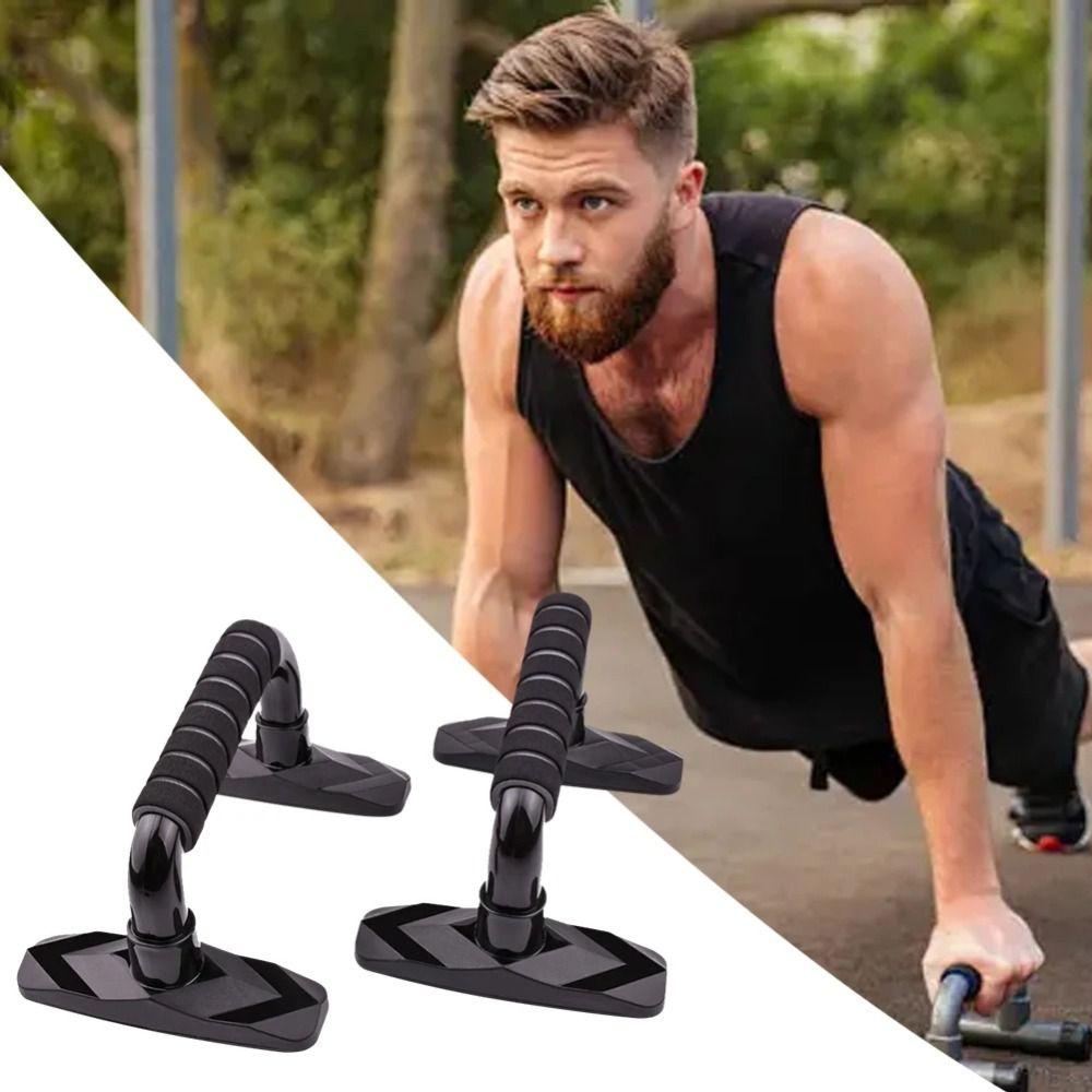 2Pcs Adjustable Push Up Bar Ergonomic Chest Fitness Equipment Push Up Grip Handle  Fitness Training