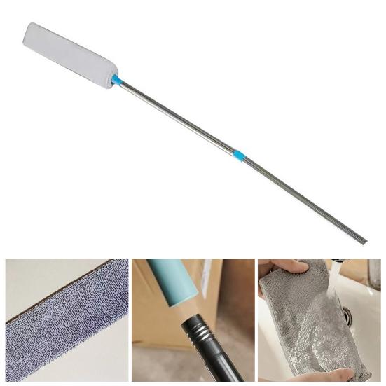 Prachovka s pratelným hadříkem Dlouhá tyč Čistič prachu z peří Nastavitelná rukojeť Štětec na odstraňování prachu ze štěrbin Zatahovací lapač prachu