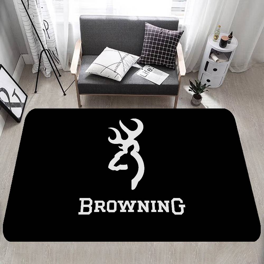 

B-Brownings Logo Kitchen Mat Kids Room Bedroom Decoration Balcony Anti-Slip Doormat Living Room Alfombra 40x60cm