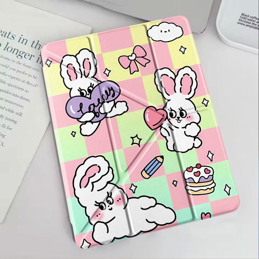 Holder Cover Tablet Case For iPad Pro 11th 10th 9th 8th 7th 12.9inch Mini 6 7 Pro 2025 Air 4 5 M3 M2 1 2 M4 11inch Kind-hearted