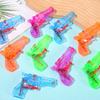Water Gun Squirt Toys Mini Candy Color Portable Kids Transparent Small Water Rifle Summer Children's Gifts Toys Easy Operation