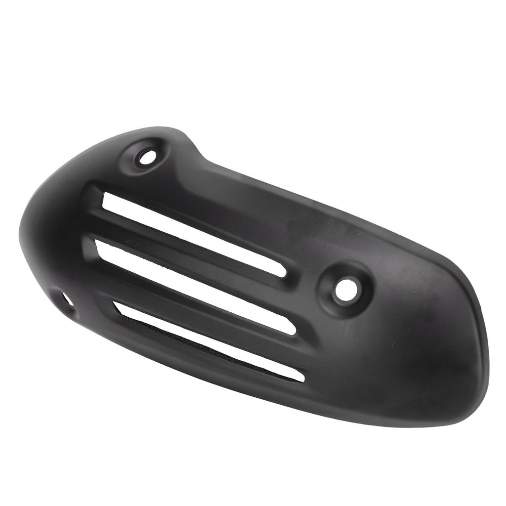 Exhaust Pipe Heat Shield Stainless Steel Exhaust Pipe Protector Replacement for Vespa Sprint 150 Primavera 125 150 Black