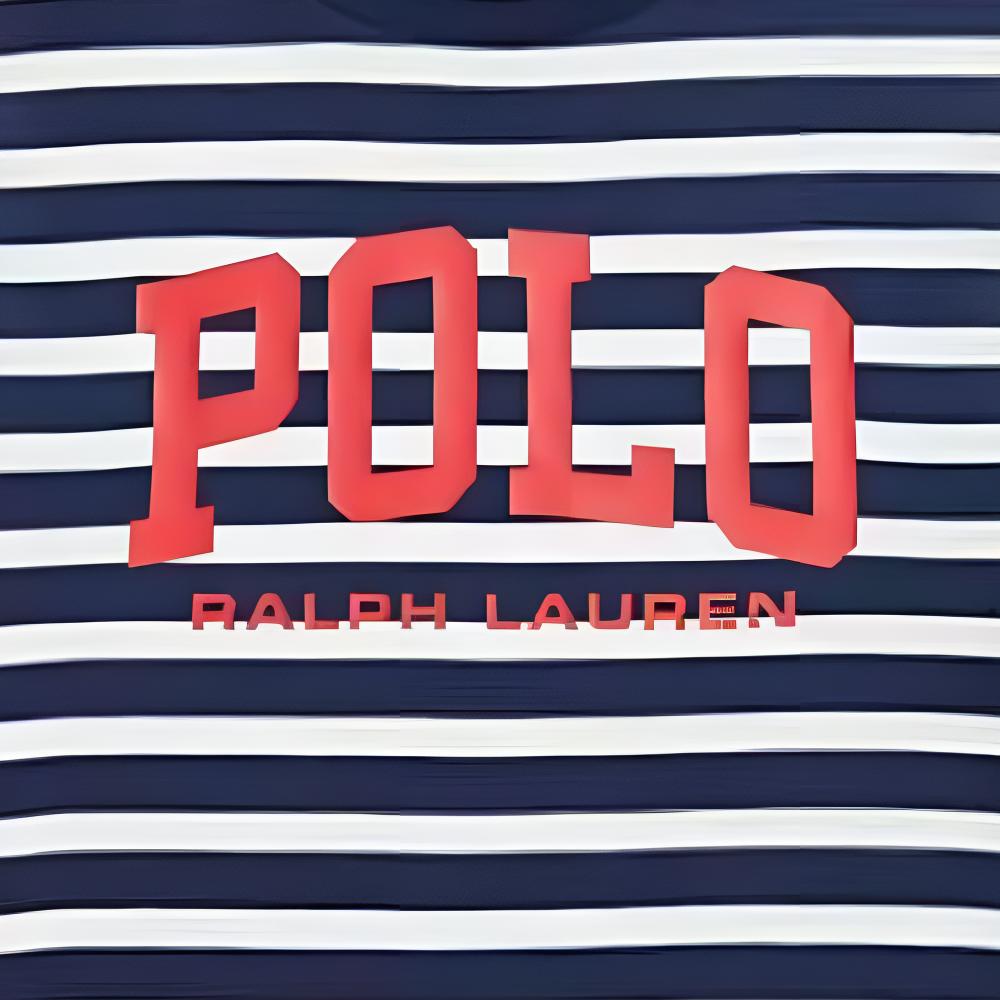 Polo Ralph Lauren Striped Crew Neck Short Sleeve T-Shirt Kids Tops Navy-Blue 323958161-001