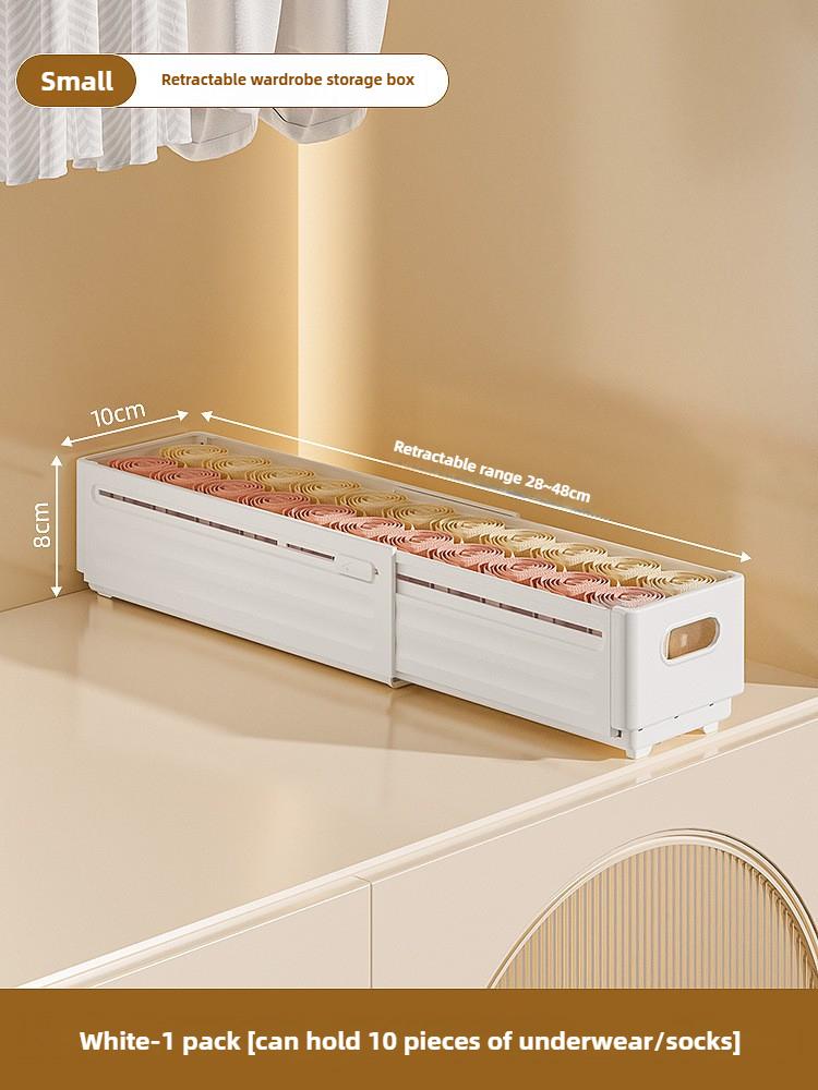 Adjustable Clothes Storage Box Closet Organizer Categorized Clothing Organizer Kitchen Cabinet Storage Bin Home Organizer