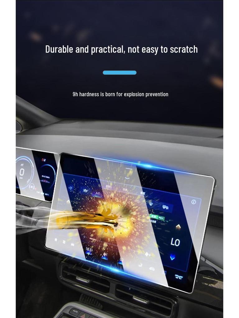 Universal 9/10 Inch Car Android Navigation Screen Tempered Glass Protector