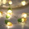 LED Fruit String Lights with Pineapple Pendants - USB Copper Wire for Kids' Decor and Gifts