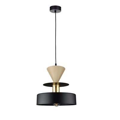 Pendant Lamp 1xE27 Valia Black/Latte