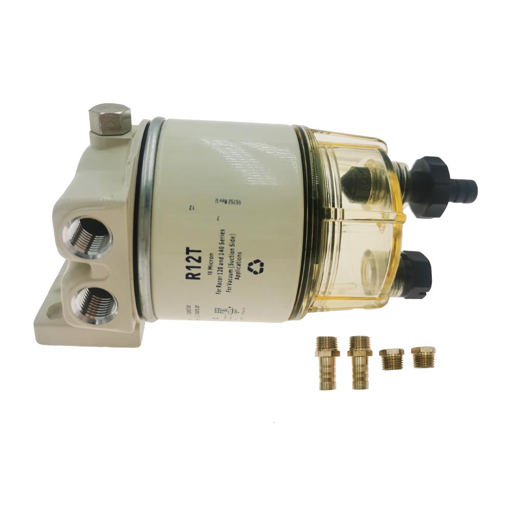 1 Pcs Brand New R12T Fuel/ Water Separator Complete Assembly Filter Diesel Engine For Racor 140R 120AT Automotive Parts Filter