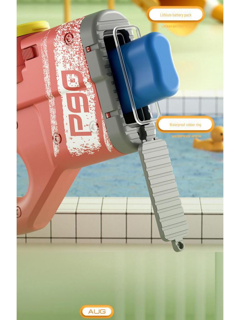 Electric High-Pressure Water Gun: 2023 Long-Range Adult & Kids Toy