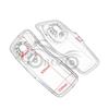 Harley Motorcycle Rear Side Box Horn with Speaker Cover (14-22) for Glide & Road King Models