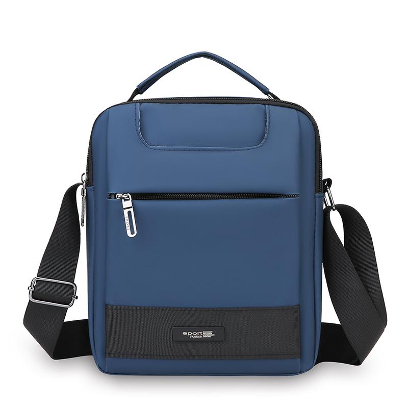 Commuter Men's Shoulder Bag Lightweight Handbag Vertical Commuter Crossbody Bag