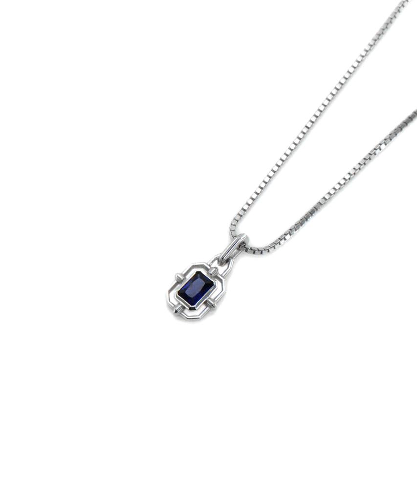 Vivus Rapillus White Gold Silver Necklace