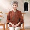 Chinese-Style Summer Tops for Women in Their 70s and 80s