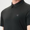 Fila Golf Sun Protection Cool Breathable Sports Versatile Comfortable Striped Printed Short Sleeve Polo Shirt Men Polo Shirts A11M525149F-BK