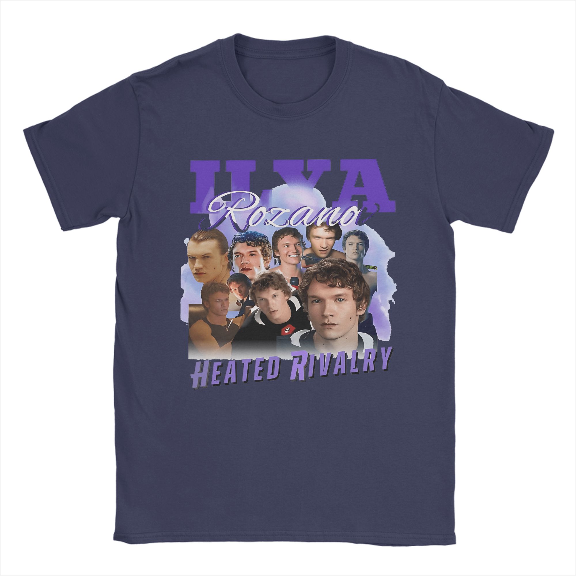 

2026 Summer Mens Heated Rivalry Ilya Rozanov TShirts Mens Cotton Tops Amazing Short Sleeve Crew Neck Tees 6XL TShirts 4XL