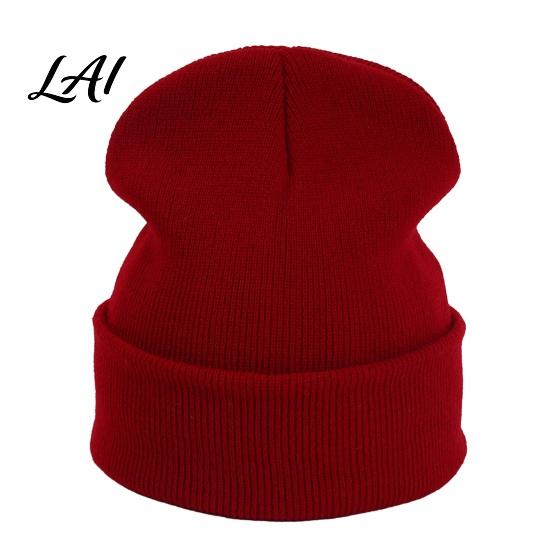 Daily Commuter Warm Gear Unisex Solid Color Knit Beanies Classic Slouchy Skull Cap for Winter Colorful Cold Weather Hat Casual Headwear Men
