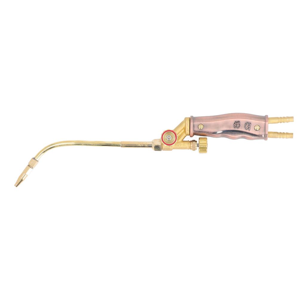 Injector Welding Torch with Adjustable Valve Brass Manual Injector Torch for Oxygen Acetylene 1?6mm