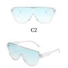 Neue Halbrahmenbrille mit futuristischer Technologie, modische Metallstruktur, Sonnenbrillen für Damen, Laufsteg-Sonnenbrillen für Herren.
