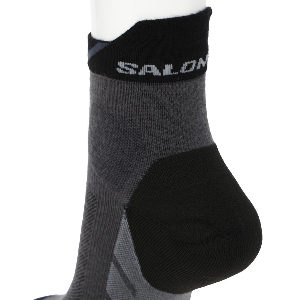 Salomon SPEEDCROSS ANKLE M Socks, BLACK/Magnet/Quarry