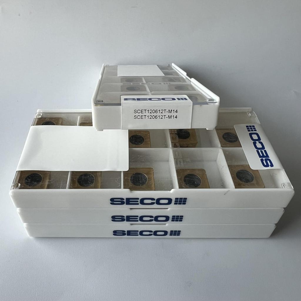 SECO / SCET120612T-M14,F40M / Original genuine CNC alloy blade 10 Pcs