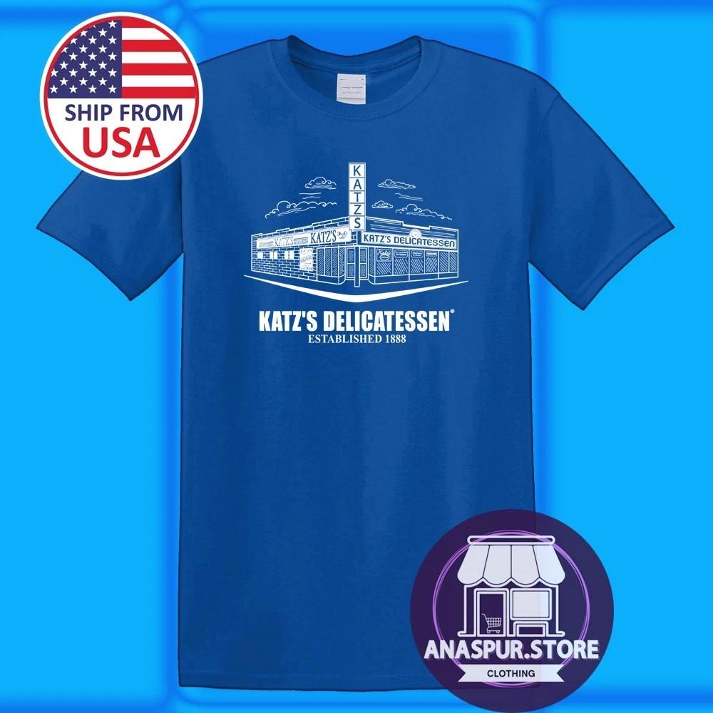 Katz s Delicatessen Restaurant Men s Blue Size S-5XL 4XL